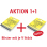 AKTION 1+1 Clipper Feuersteine, 1 Blister je 9 Steine - 1x Gratis
