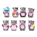 Hippopotamus Squishy, 5cm, 12er Display