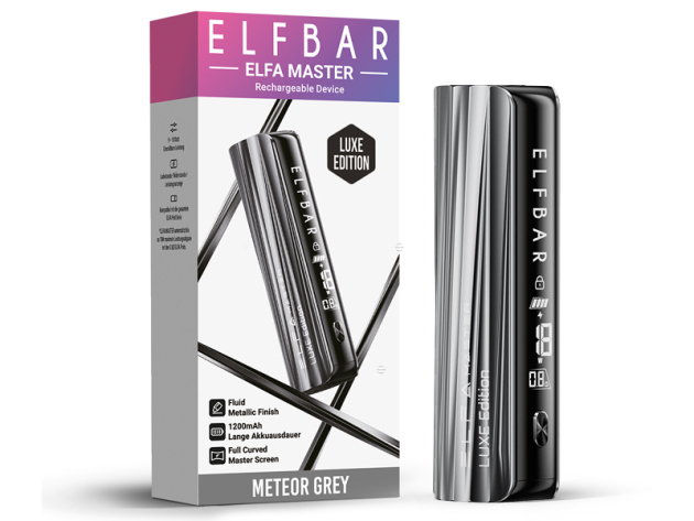 ELFBAR ELFA Master Basisgerät - Luxe Edition- meteor grey