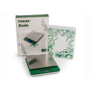Digitalwaage PURIZE silber-grün; 500g/0,1g