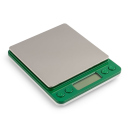 Digitalwaage PURIZE silber-grün; 500g/0,1g