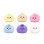 Cute Fluffy Dumpling Squishy, 8,5cm, 12er Display