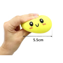 Flour Dumpling Squishy, 5,5cm, 24er Display