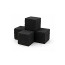 BIOAK Gold Shisha Cubes - 27mm - 64er Pack - 1 kg