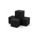 BIOAK Gold Shisha Cubes - 27mm - 64er Pack - 1 kg
