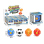 3D Spin Fidget Ball zum Stressabbau; 4-fach sort.; 12er Display