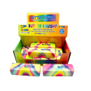 Squishy Butter "Rainbow"; 13cm, 12er Display