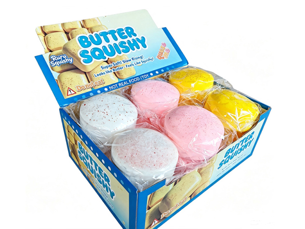 Squishy Butter ; 4-fach sort.; 12er Display