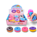 Squishy "Donut" 8cm, 4-fach sort.; 12er Display