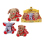 Plüsch "Tiere Herzballon"; 3-fach sort,: 14cm; 12er Display