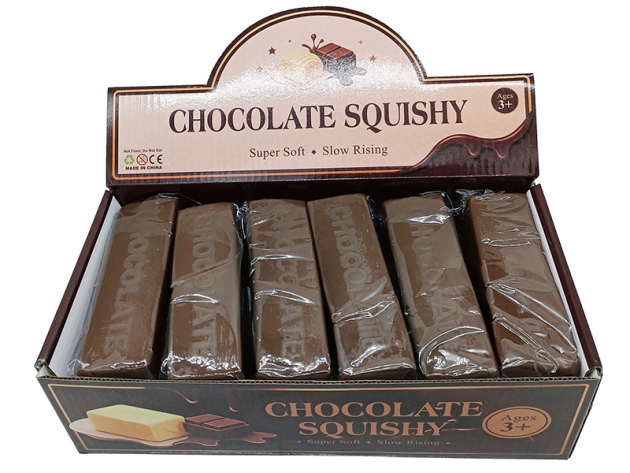 Squishy "Chocolate" Slow Rise; 13cm, 12er Display