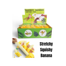Squishy "Stretch Banana", gelb; 12er Display