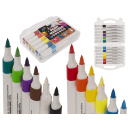 Acrylmalstifte; 14cm, 12-fach sort.; 12er Pack
