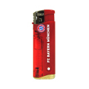Elektrofeuerzeuge "FC Bayern München" mit LED Rot 50er