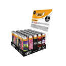 BIC Maxi J26 "Music 26" Reibrad Feuerzeuge, 50er Display