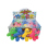 Antistress Figur "Lustiges Gesicht"; 4-fach sort.; 12cm; 12er Display
