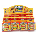 Squishy "Hamburger"; 8cm, 16er Display