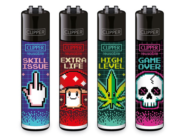 Clipper Large PIXEL GLITCH, 48er Display