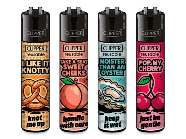 Clipper Large PORN SLOGAN #11, 48er Display