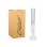 Glasbong "Chillout Tribal", transp.; straight; Ø 4 cm; H: 35 cm; Schliff 14,5 mm