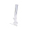 Glasbong "Chillout Tribal", transp.; straight; Ø 4 cm; H: 35 cm; Schliff 14,5 mm