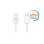 Forever Ladekabel 60W, USB-C auf USB-C, 1m, weiß