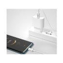XO Ladekabel 60W NB-Q190B PD, USB-C auf USB-C, 1m, weiß