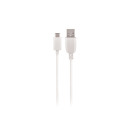 Maxlife - Ladekabel 2A, USB-A auf USB-C Ladekabel, 3m, weiß