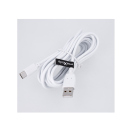 Maxlife - Ladekabel 2A, USB-A auf USB-C Ladekabel, 3m, weiß