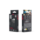Maxlife - Ladekabel 2A, USB-C Ladekabel, 0,2m, schwarz