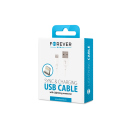 Forever Ladekabel, USB-A auf Lightning, 1m, weiß