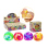 Squishy "Quetschie Ball"; Ø 6cm; 4-fach sortiert; 12er Display