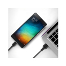 XO Ladekabel NB103, 3in1 USB - Lightning + USB-C + microUSB 1,0 m 2,1A, schwarz