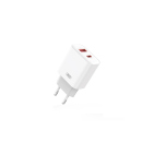XO Netzstecker charger CE12 PD QC 3.0 20W 1x USB 1x USB-C, weiß