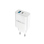 Forever Netzstecker, TC-07-30AC PD QC charger 1x USB-C 1x USB 30W, weiß