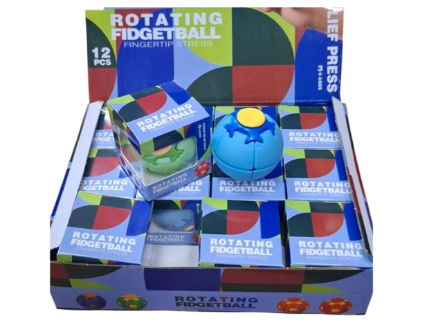 Fidget Spinner "Gyroball"; 12er Display