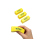 Squeeze Butter "Gelb"; 13cm, 12er Display