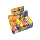 Squeeze Butter "Regenbogen"; 13cm, 12er Display