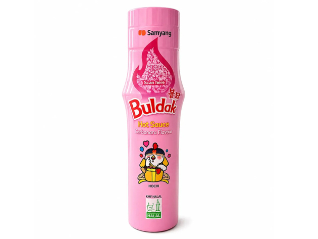 Samyang Buldak - Hot Chicken Carbonara Sauce 165ml - 12er Pack