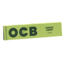 OCB Green Hemp King Size Slim Paper; 50 Hefte je 32 Blatt