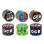 Grinder "OCB Limited Edition"; 4-tlg., Ø 50mm; 6-fach sortiert, einzeln