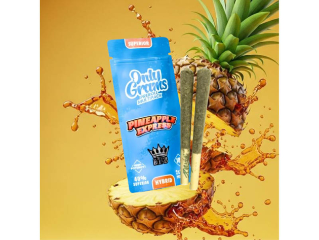 Only Grams Superior Pre-Rolls - Pineapple Express - 3g - 2er Pack