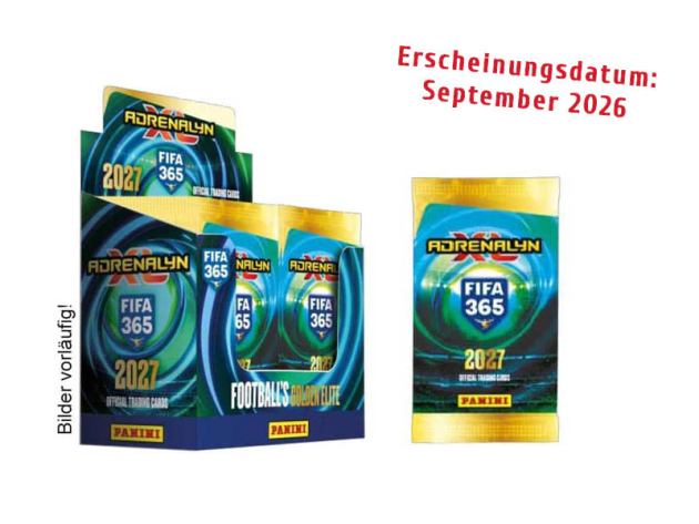 Panini FIFA 365 2026/2027 TC Adrenalyn XL - Booster - 24er Display