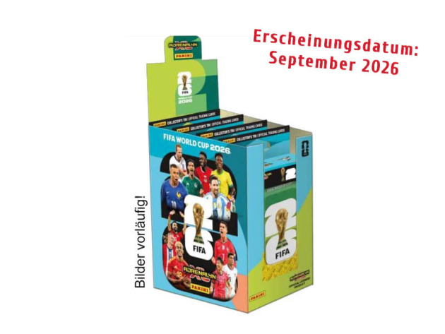 Panini FIFA 365 2026/2027 TC Adrenalyn XL - Pocket Tin - 4er Display