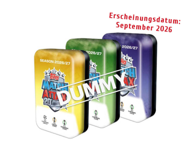 Champions League - Match Attax 2026-2027 - Mega Tins