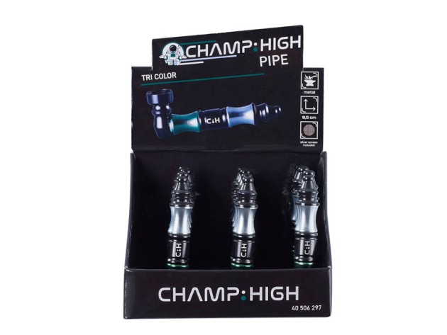 Raucherpfeife "COLOR PIPE", 8,5cm, 12er Display