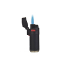 Sturmfeuerzeuge "BLACK RUBBER ROUND", Jetflame, 20er Display