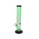Acrylbong "Green Stripes" transparent,...
