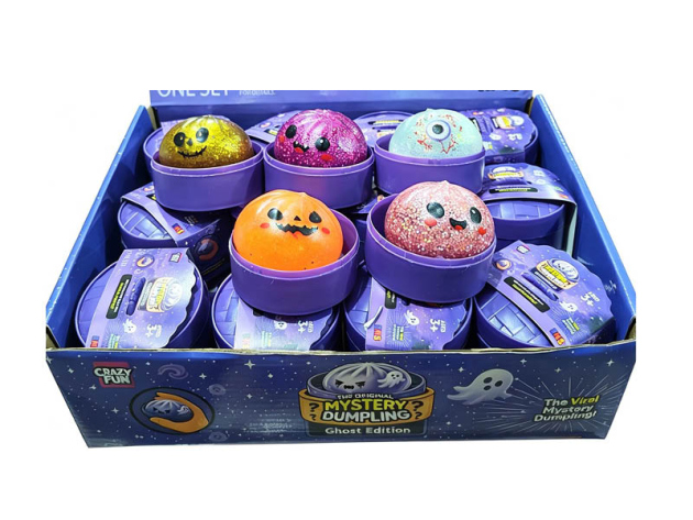 Squishy Dumpling "Halloween", 8,5cm, 24er Display