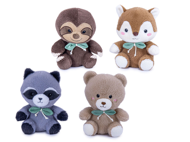 Plüsch "Tiersortiment" supersoft; 20cm; 4-fach sortiert
